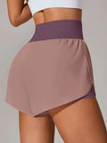 Pocketed High Waist Active Shorts - CELIVINE
