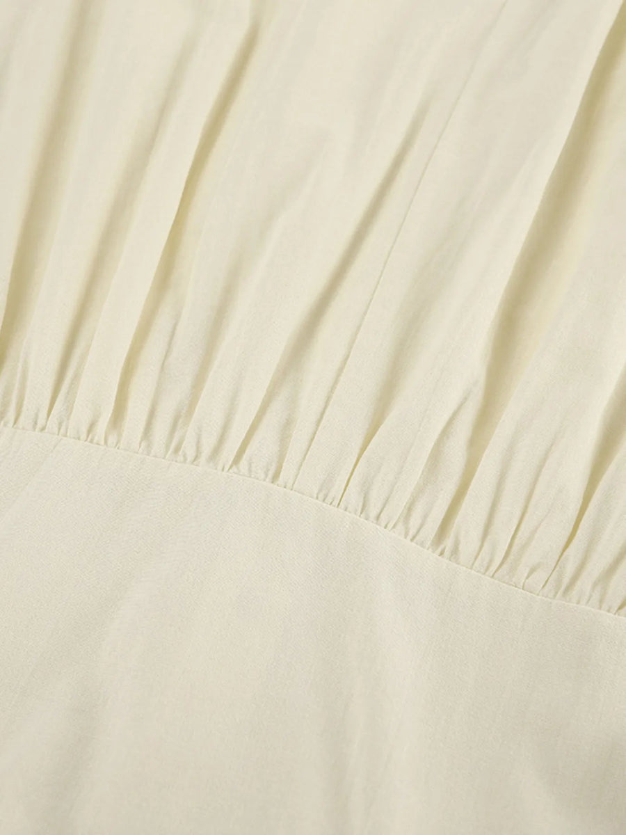 Button - Front Wide Strap Romper - CELIVINE