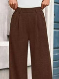 Wide - Leg Pants - CELIVINE