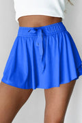 Drawstring Active Skorts - CELIVINE