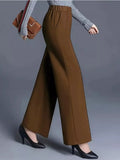 High - Waisted Wide Leg Pants - CELIVINE