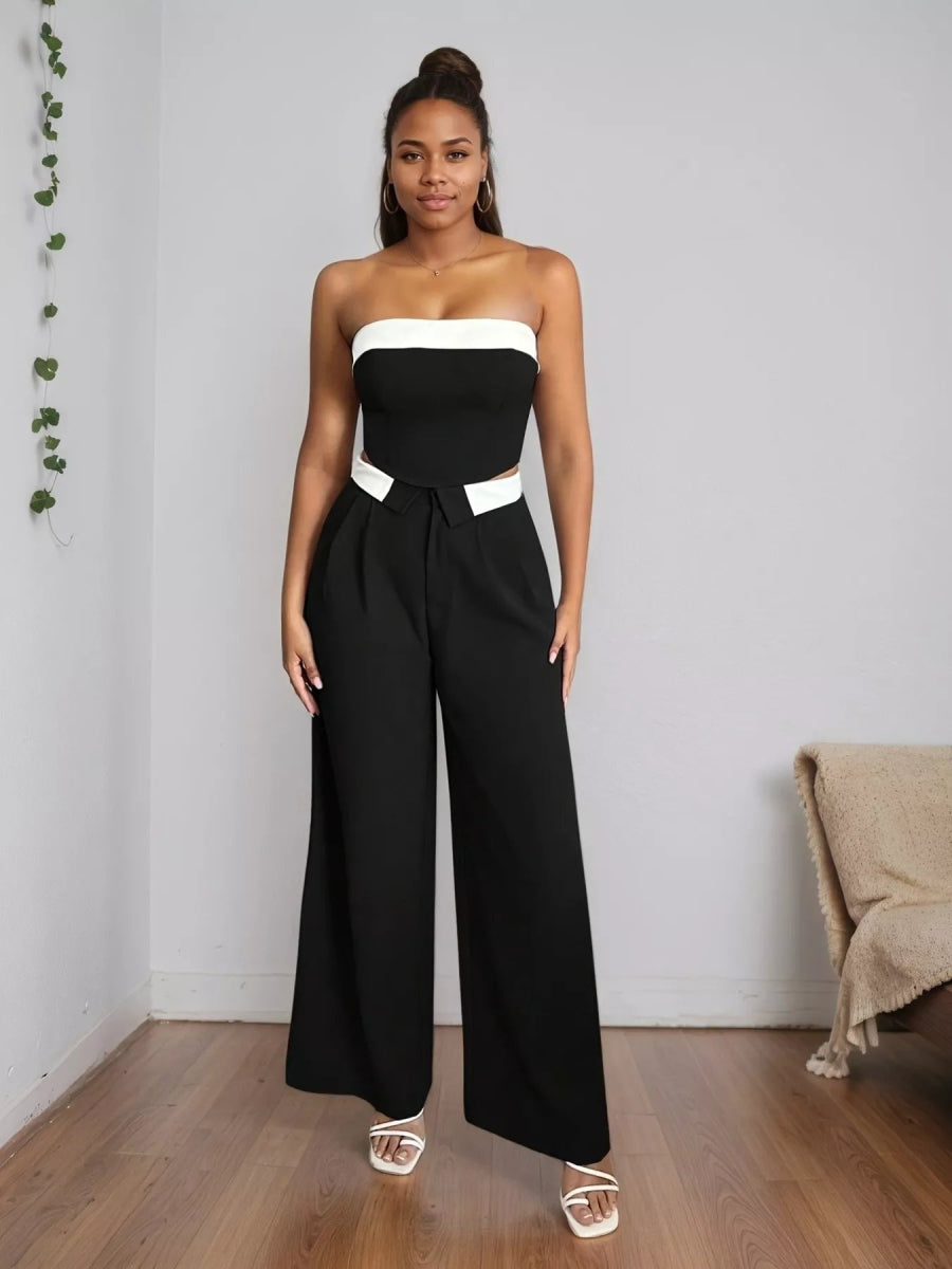 Wide Leg Pants - CELIVINE