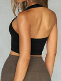 Halter Neck Active Cami - CELIVINE