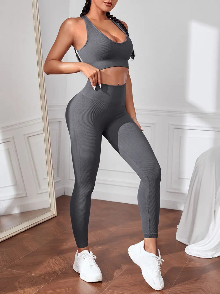 Sport Tank and Leggings Set - CELIVINE