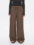 Wide Leg Drawstring Pants - CELIVINE