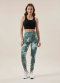 Tie - Dye High Waist Active Leggings - CELIVINE